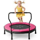 Trampolín de 40 pulgadas para niños, trampolín de fitness para interiores y exteriores