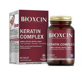 Bioxcin Keratin Complex: Advanced Hair Growth Tablets - Support Stronger, Healthier Hair & Nails with Hydrolyzed Keratin, Radish & Garlic Extracts