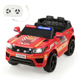 Coche Eléctrico para Niños 12V con Mando a Distancia-Rojo