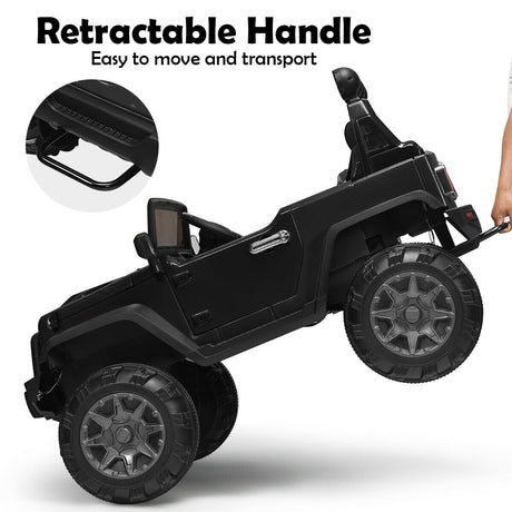 Camión Eléctrico de 12 V para Niños con Control Remoto y Puerta Magnética Doble
