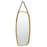 Espejo de pared rectangular moderno con marco de 30 pulgadas