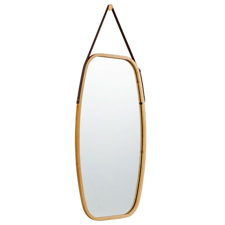 Espejo de pared rectangular moderno con marco de 30 pulgadas