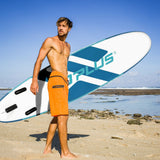 Tabla de paddle surf hinchable de 10 pies, 6 pulgadas de grosor, con paquete de accesorios