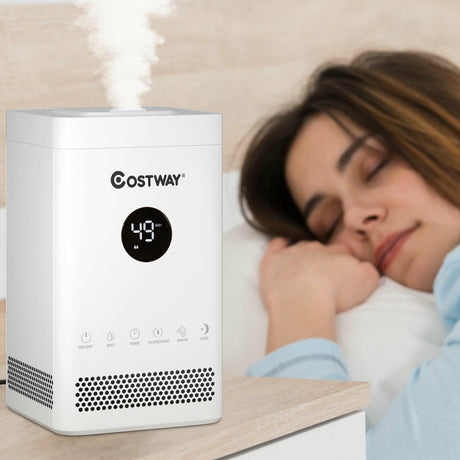 Humidificador de aire de llenado superior silencioso de 3,5 l con múltiples modos
