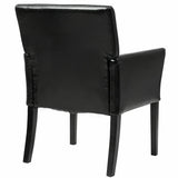 Sofá de sillón ejecutivo moderno de cuero sintético