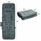 Colchoneta de Masaje Plegable con Calor y 10 Motores de Vibración