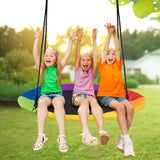 Columpio Nido de 40 Pulgadas para Árbol, Juego de Recreo al Aire Libre con Fácil Instalación para Niños