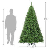 PVC Artificial Christmas Tree Premium Hinged