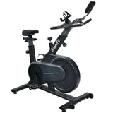 Bicicleta estática magnética con asiento y manillar ajustables