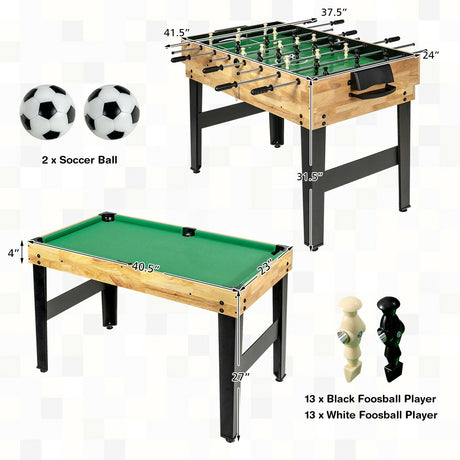 Mesa de juegos multifunción 10 en 1 para el hogar