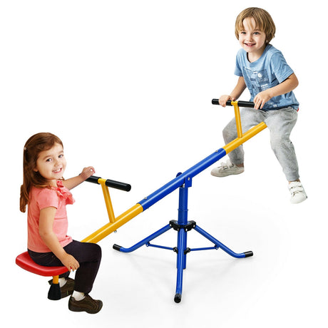 Columpio giratorio 360° para niños, equipo de juegos