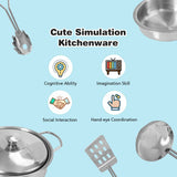 Juego de cocina de juguete de simulación vintage para niños con dispensador de agua