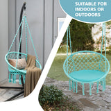 Silla Colgante Acolchada con Kit de Suspensión