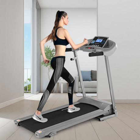 Cinta de Correr Eléctrica Plegable Motorizada Máquina de Correr para Gimnasio en Casa