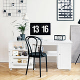 Mesa de costura plegable, estantes, mueble de almacenamiento, carrito artesanal con ruedas