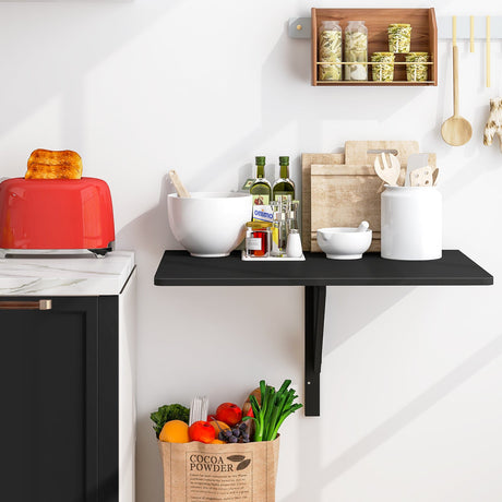 Mesa Plegable de Pared de 31.5 x 23.5 Pulgadas para Espacios Pequeños