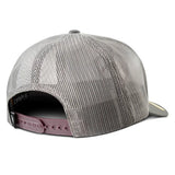 ARIAT 3D Embroidered Shield ( Burgundy/Grey )- Trucker Cap