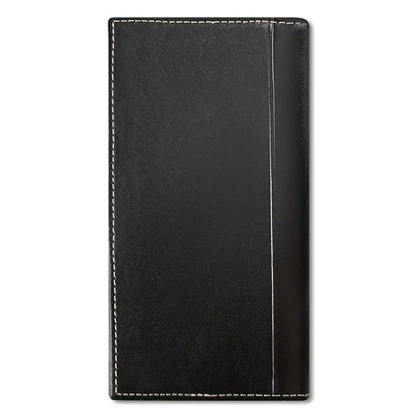 Billetera vaquera Ariat con escudo floral en relieve (negra) para hombre