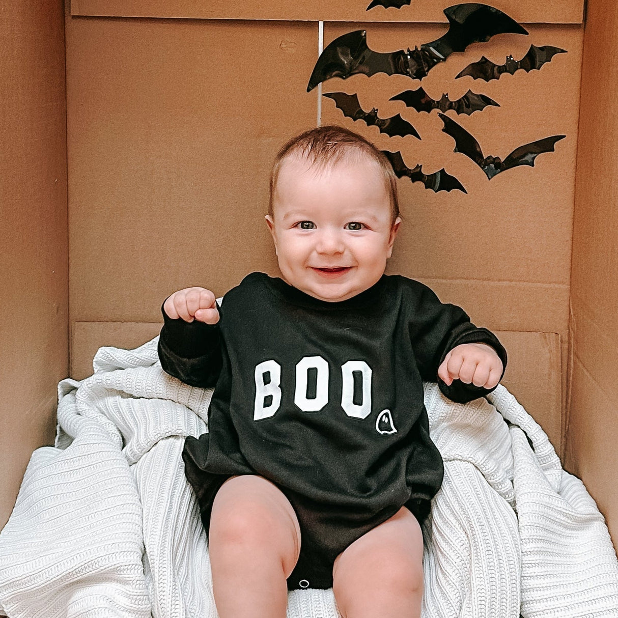 Buzo-mameluco de fantasma BOO