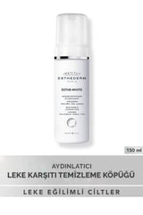 Institut Esthederm Esthe White Cleansing Foam: Gentle Brightening Face Wash for Dark Spot Prevention & Anti-Aging | Radiant Skin, 5.07 fl oz