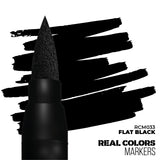 AK Interactive Markers: Real Colors Markers - Flat Black
