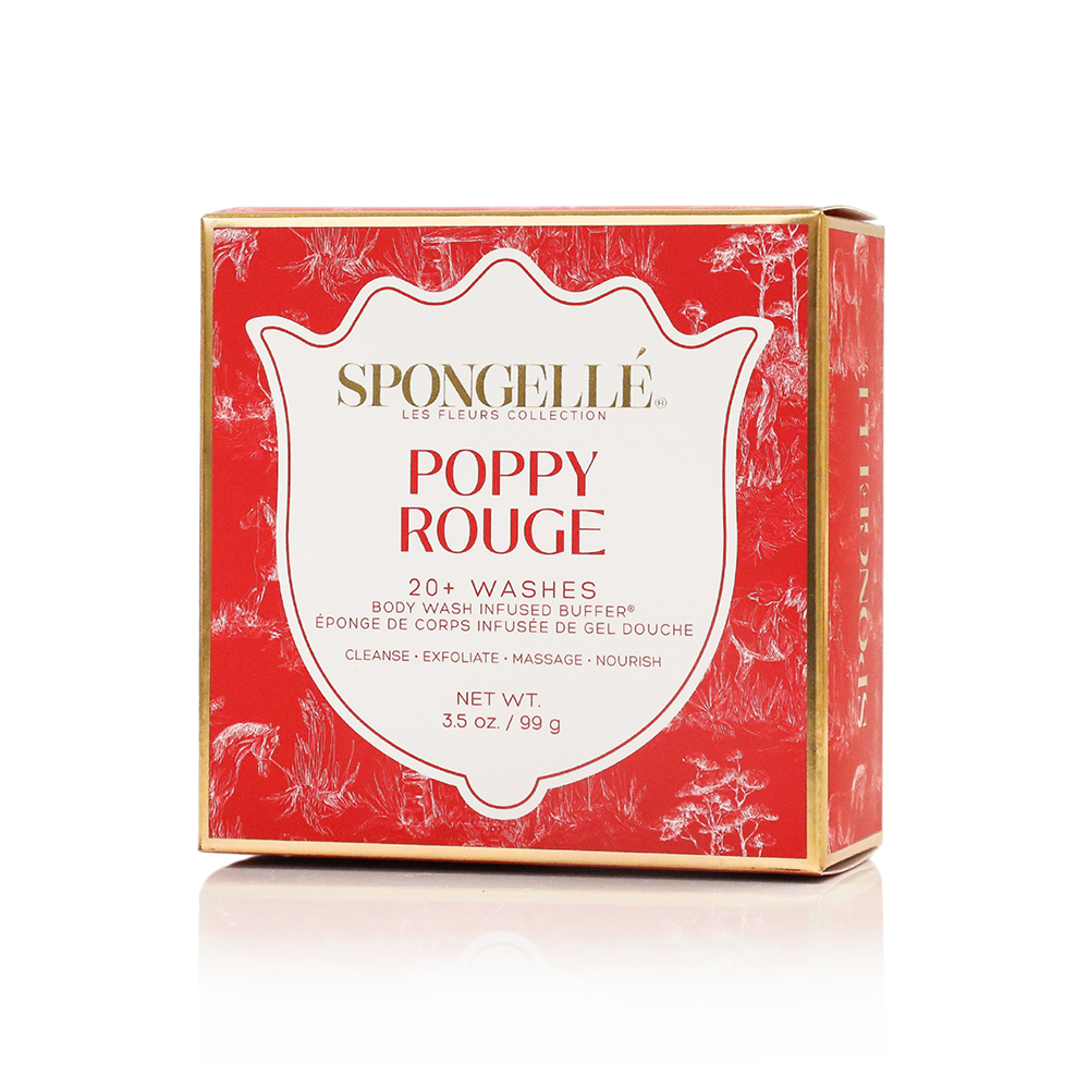 Poppy Rouge | Esponja Corporal Les Fleurs