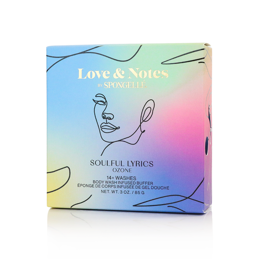 Letras conmovedoras | Exfoliante corporal Love & Notes