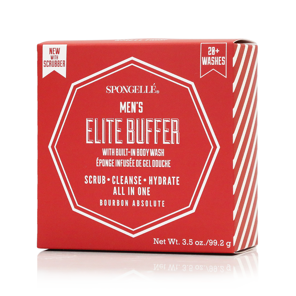 Buffer Élite para Hombre 20+ | Exfoliante Negro