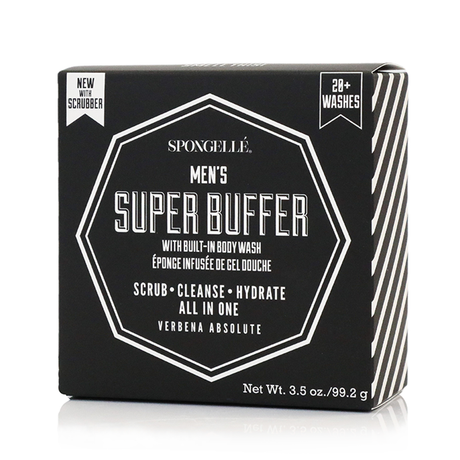 Estropajo superresistente para hombre (20 unidades) | Estropajo negro