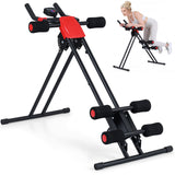 Ab Workout Equipment Foldable Abdominal Trainer Adjustable Ab Machine