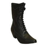 Botas de vaquera de cuero para mujer Abilene Lace Up