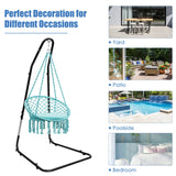 Soporte de hamaca ajustable con estructura de acero