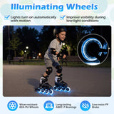 Patinetas Inclinadas Ajustables para Niños y Niñas de 5 a 14 Años