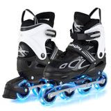 Patines en línea ajustables para niños - 4 tallas - Patín de cuchilla ajustable