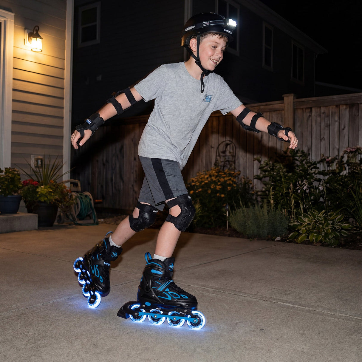 Patines en línea ajustables para niños - 4 tallas - Patín de cuchilla ajustable