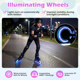 Patines en línea ajustables para niños - 4 tallas - Patín de cuchilla ajustable