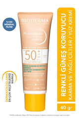 Bioderma Photoderm COVER Touch SPF50+ Very Light: High Protection Tinted Mineral Sunscreen for Sensitive Skin, Facial Sunscreen, 40gr