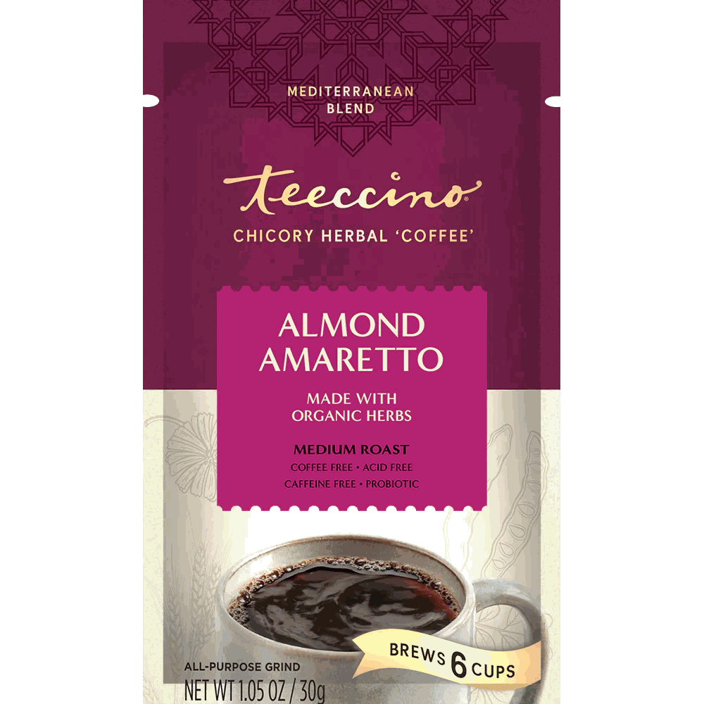 Café de achicoria con almendra y amaretto
