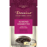 Café de achicoria con almendra y amaretto