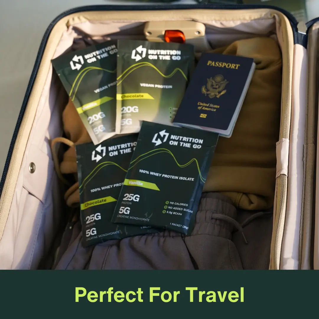 2-in-1 Vegan Protein + Creatine Travel Packets