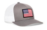 American Flag Trucker Hat  |  USA Snapback