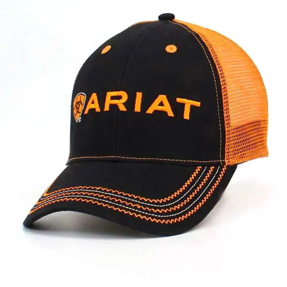 Ariat Negro y Fuego - Gorra Trucker