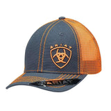 Ariat Escudo Naranja Levantado - Gorra Trucker