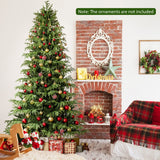 Artificial Christmas Tree with LED Lights and PVC Mixed Branch Tips