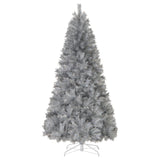 Artificial Xmas Tree with Branch Tips and Warm White LED Lights
