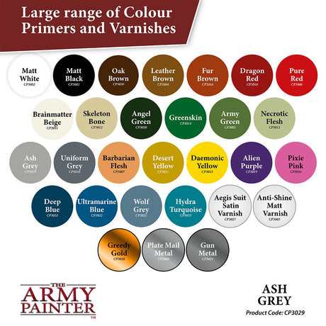Army Painter Colour Primer: Ash Grey