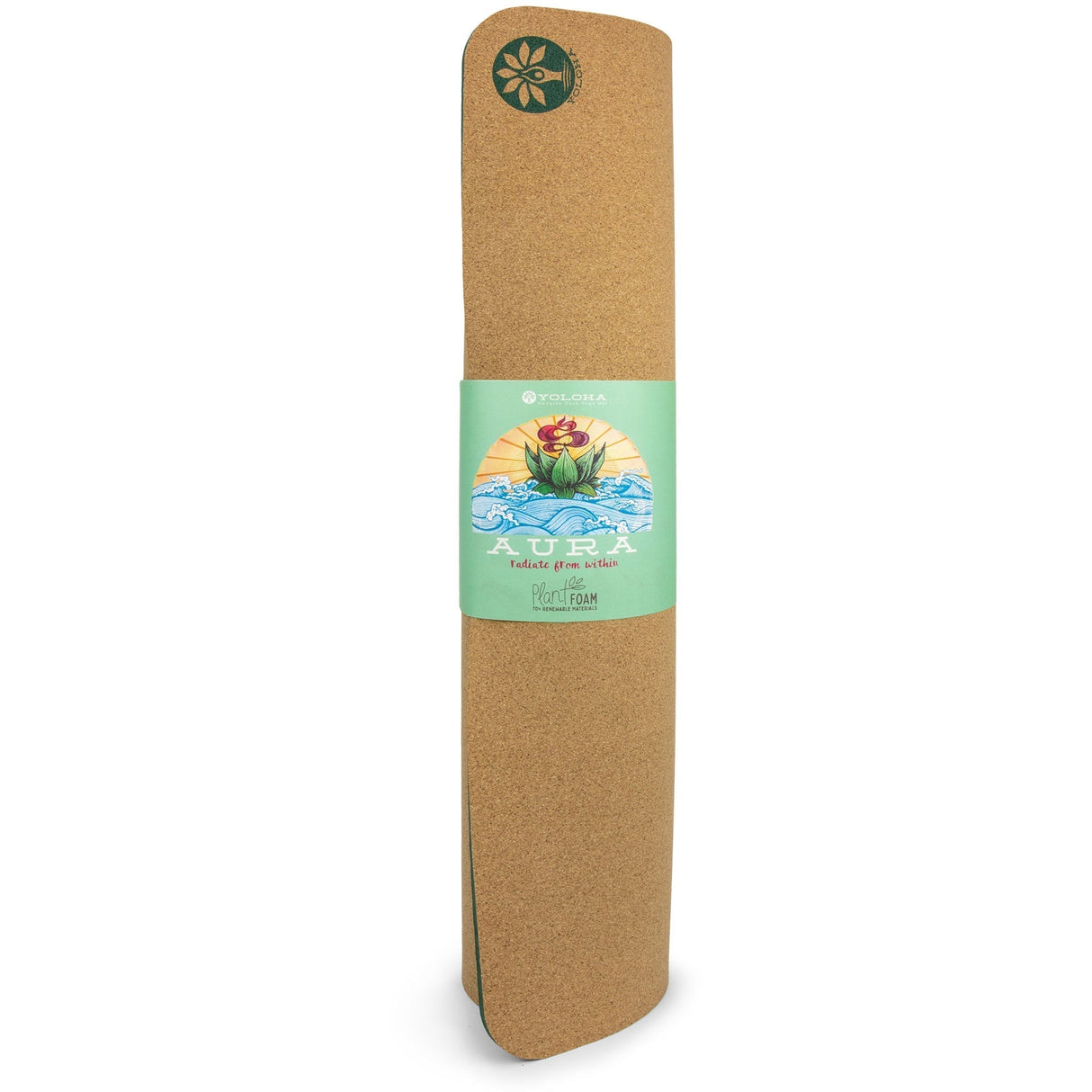 Esterilla de Yoga de Corcho Tiger Lotus Aura