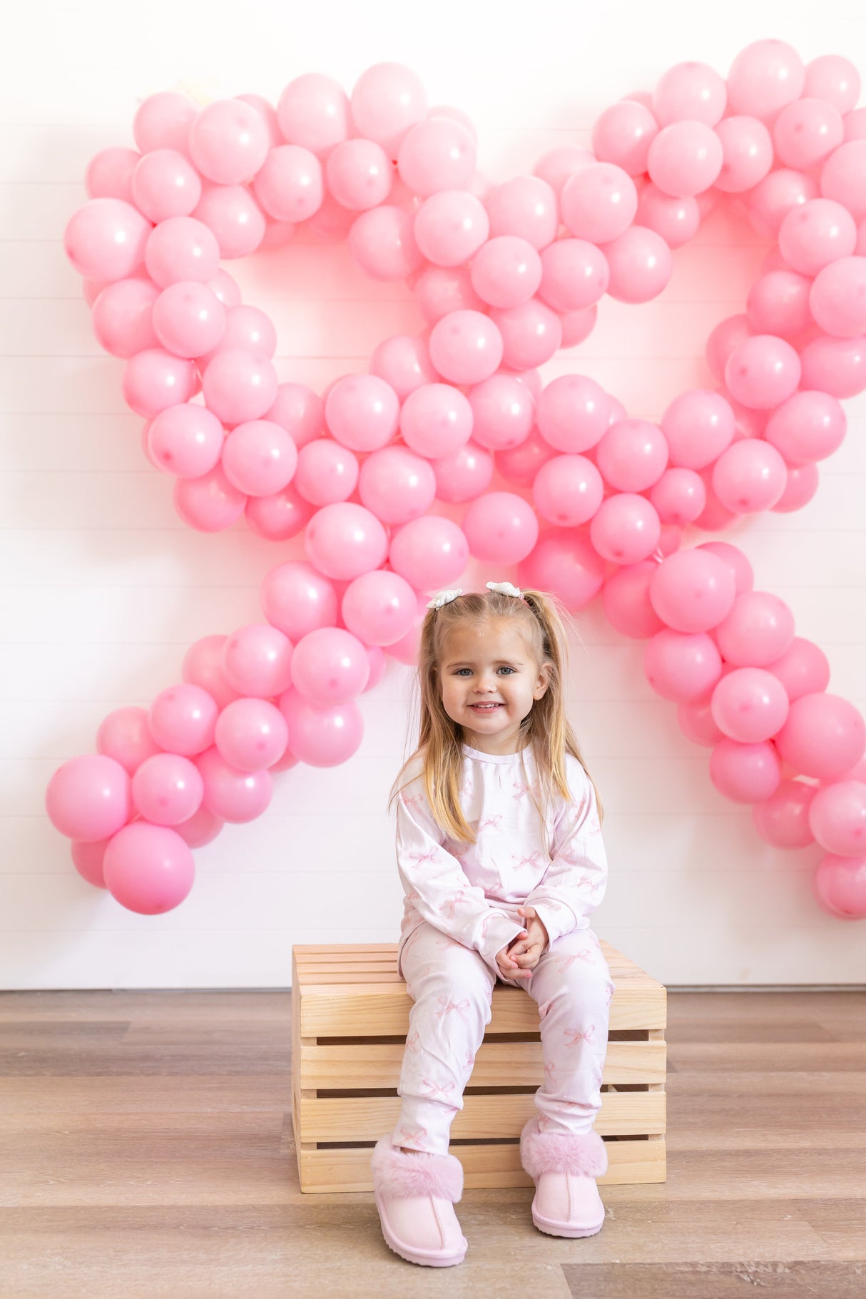 Blushing Bows Conjunto de salón modal *0-3m y talla 5 restantes