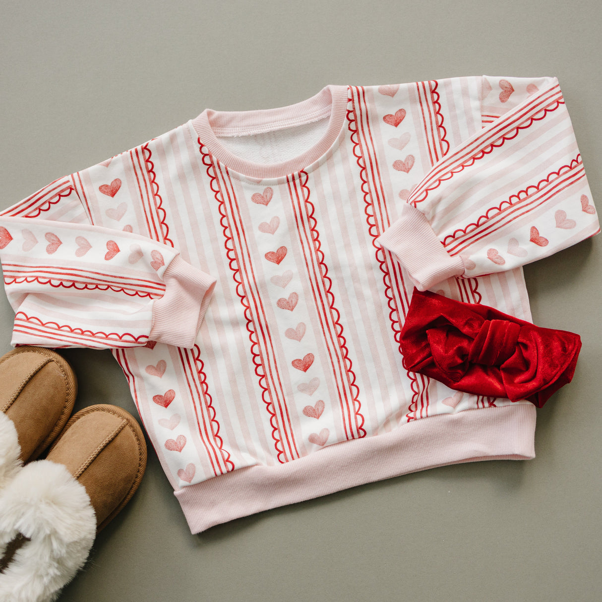 Sudadera con cuello redondo Laced with Love