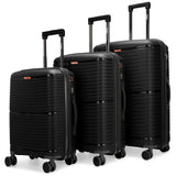 Set de equipaje rígido extensible de 3 piezas Trencher